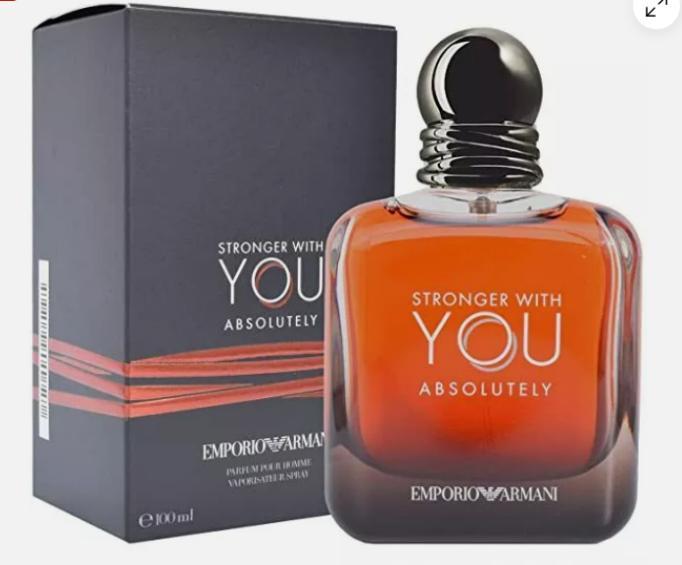 Giorgio Armani ARMANI STRONGER WITH YOU ABSOLUTELY 100mL 3.3oz